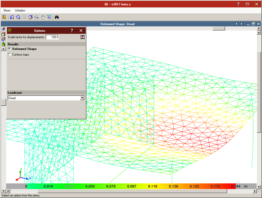 StruBIM Analysis. Analytical model